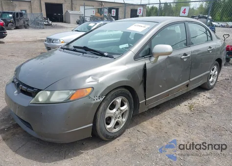 2008 Honda Civic Lx from USA, damaged, VIN 2HGFA165X8H349367
